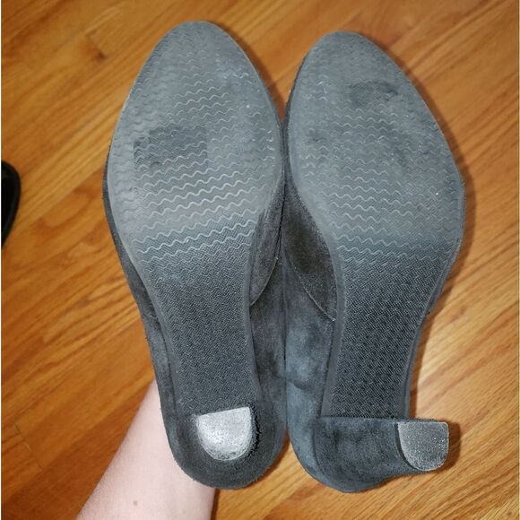 Eric Michaels Black Leather booties - Picture 7 of 8